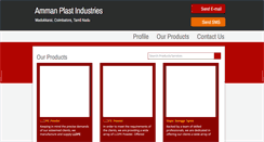 Desktop Screenshot of ammanplastindustries.com